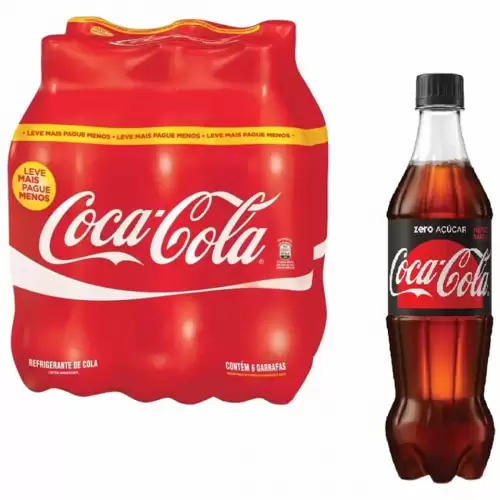 Refrigerante Coca Cola Zero Ml Pack C