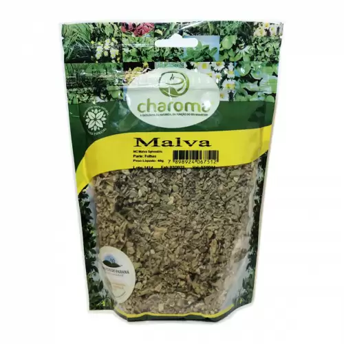 Comprar Ch de Malva 40g Charoma Folhas na Gr o Natural Porto Alegre