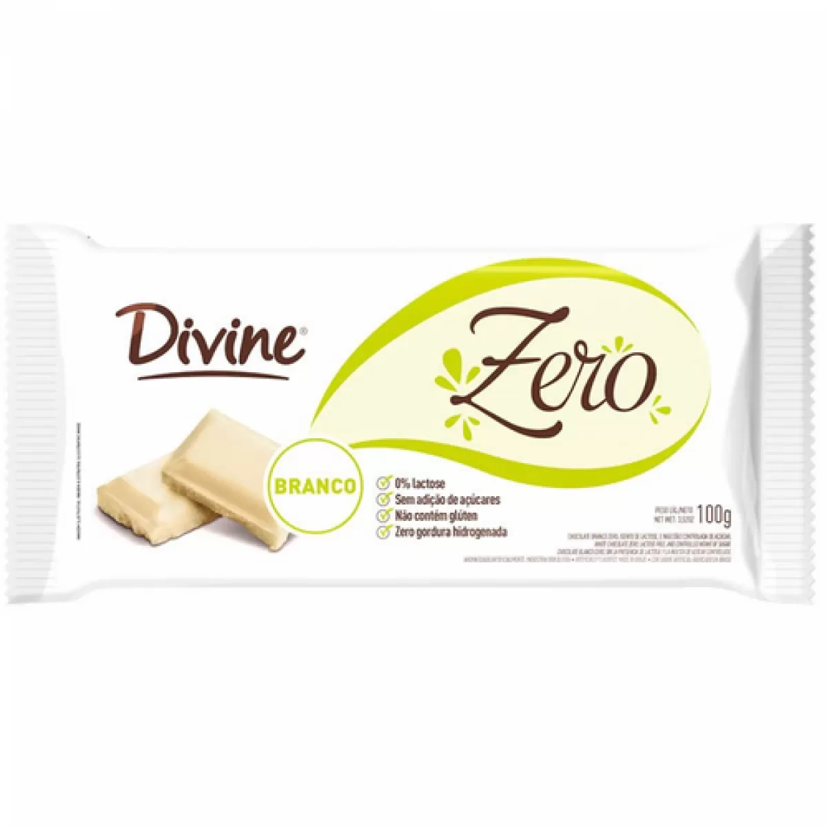 Divis Chocolate Branco 60g Divine